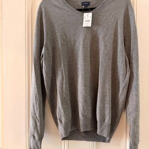 J. Crew Men's Classic Gray Sweater NWT